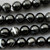 Black Sardonyx Round Ball 8mm Agate Semi Precious Beads Per Strand