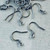 18mm French Hook Flat Coil Earwires 21ga Stainless Steel Q40 Pair Per Pkg