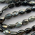 14x10mm Rainbow Obsidian Faceted Oval Semi Precious Beads Per Strand