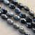 14x10mm Rainbow Obsidian Faceted Oval Semi Precious Beads Per Strand