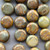 Bamboo Jasper Coin 12mm Semi-Precious Beads Per Strand