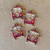 Baby Janis Red Hippie Van Artisan Charms 4Pcs Per Pkg