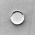 Round Crown Filigree Glue On Memory Tray Cabochon Setting 13.5x3.5mm Stainless Steel Plated Alloy Q20 Per Pkg