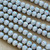 6mm Cathedral Czech Glass Beads Mercury Alabaster AB 20 Beads Per Strand