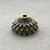 Round Pinecone Bead Caps 10mm Antique Brass Plated Pewter Q4 Per Pkg