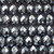 Hematite 12x8mm Faceted Rondelle Chinese Crystal Glass Beads Per Strand
