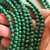 6mm Round Calsilica Festival Lime Green Man Made Semi Precious Stone Beads Per Strand