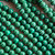8mm Round Calsilica Festival Lime Green Man Made Semi Precious Stone Beads Per Strand