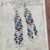 Americana Filigreework Chandelier Earrings Silver Artisan Made in the USA Per Pair