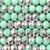 Spearmint CAL 8x6mm Faceted Rondelle Chinese Crystal Glass Beads Per Strand