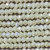 Ivory Satin 3x2mm Faceted Rondelle Chinese Crystal Glass Beads Per Strand