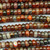 Russet Mix Agate Rondelle 8x5mm Semi-Precious Stone Beads Per Strand