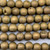 Matte Bronze 8mm Round Druzy Quartz Agate Semi Precious Beads Per Strand