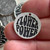 Flower Power Message Charms Silver Plated 22mm 6pcs Per Pkg