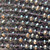 Copper Amethyst 8x6mm Faceted Rondelle Chinese Crystal Glass Beads Per Strand