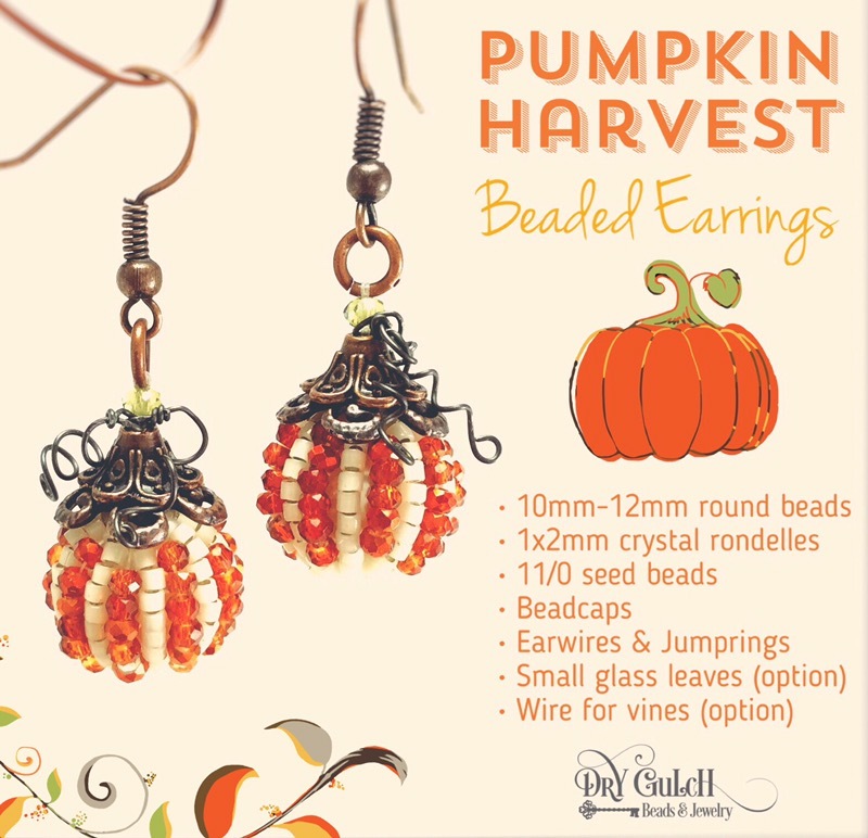 Pumpkin Harvest Earrings