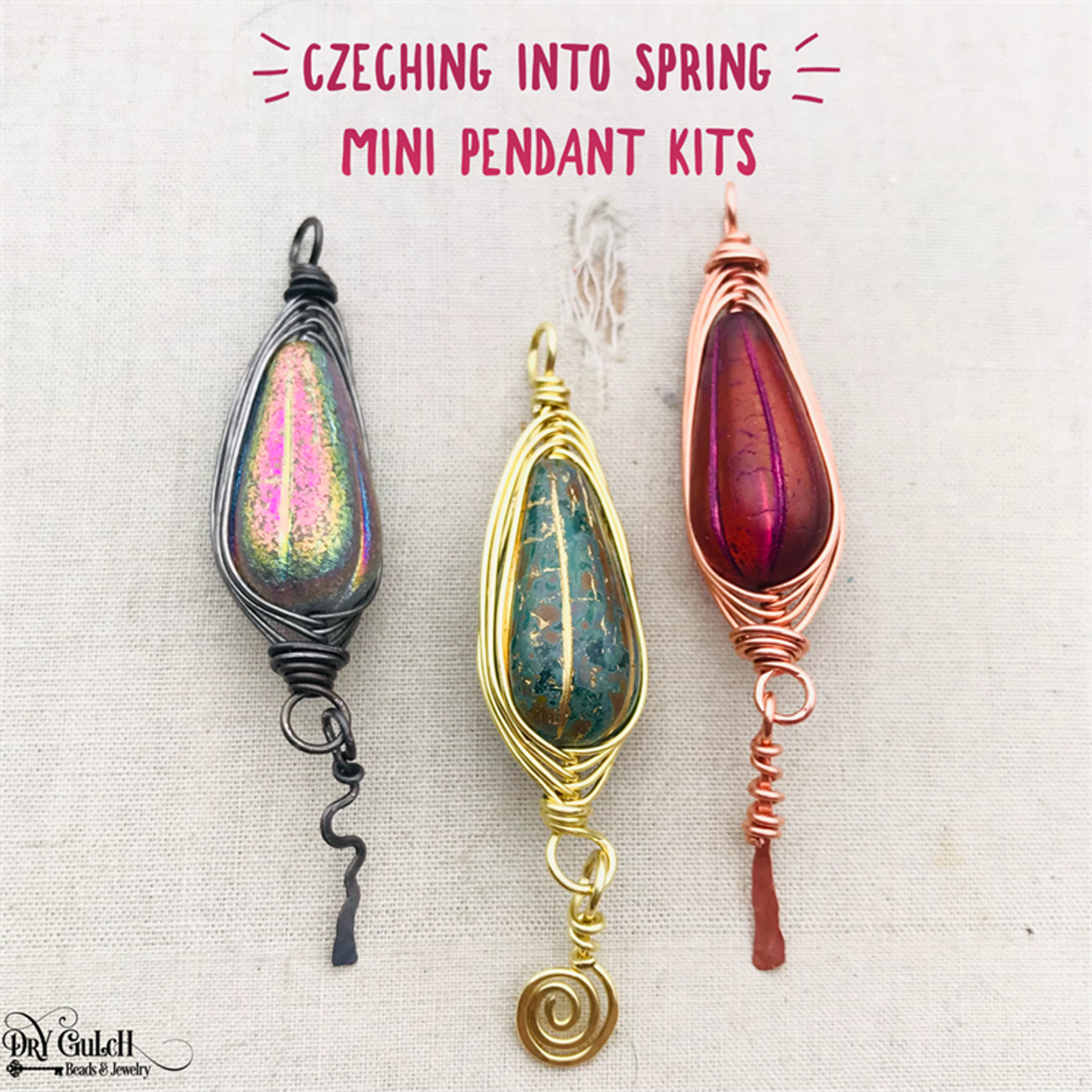 Czeching Into Spring Pendant