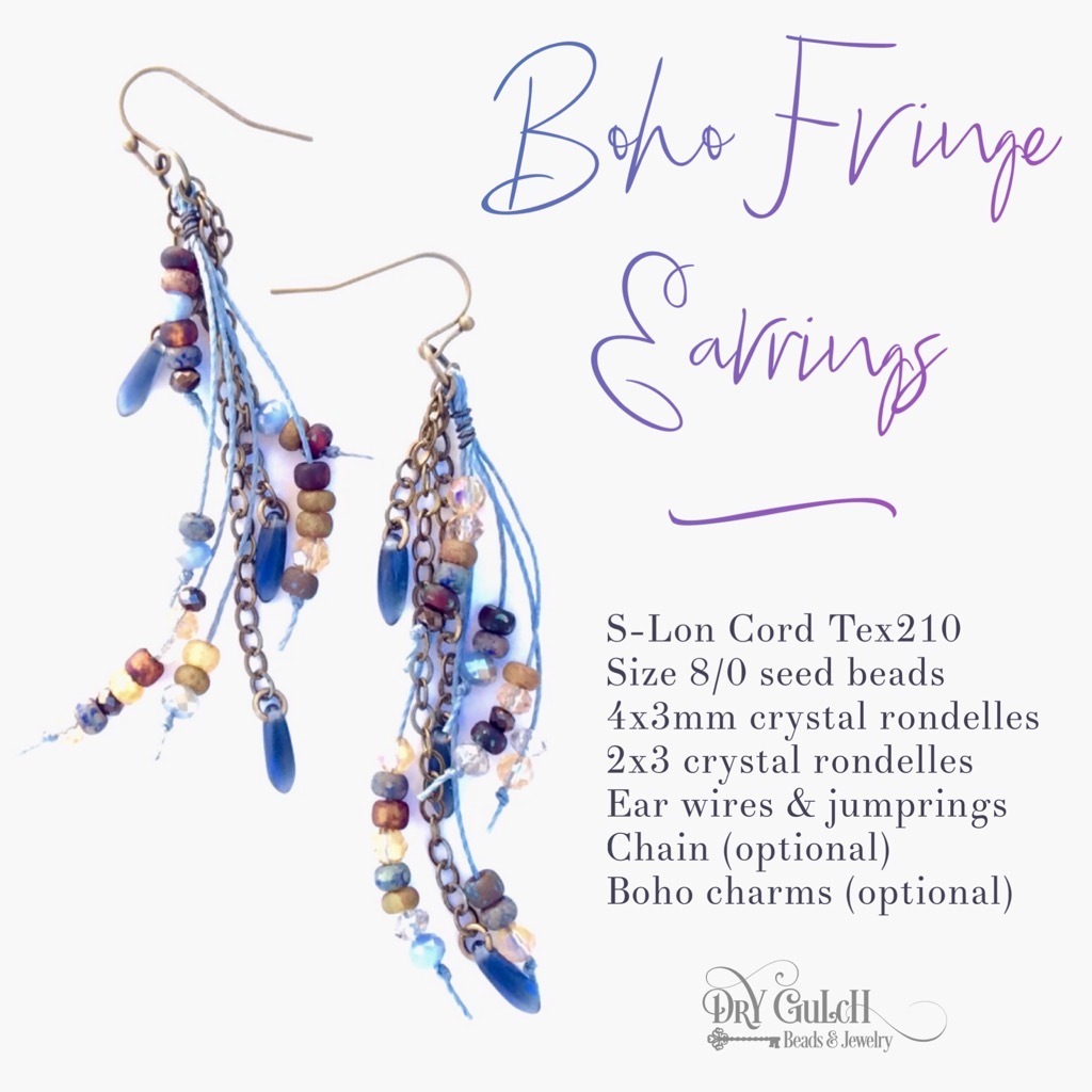 Boho Fringe Earrings