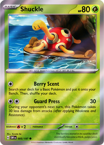 Shuckle - OBF-005-RH - (Reverse Holo) Shuckle - OBF-005-RH - (Reverse Holo)