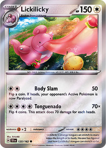 Lickilicky - TEF-125-RH - (Reverse Holo) Lickilicky - TEF-125-RH - (Reverse Holo)