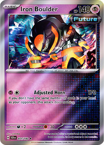Iron Boulder - SCR-071-RH - (Reverse Holo) Iron Boulder - SCR-071-RH - (Reverse Holo)
