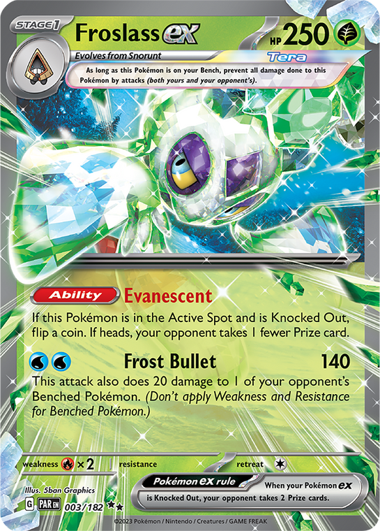 Froslass ex - PAR-003 - (Double)