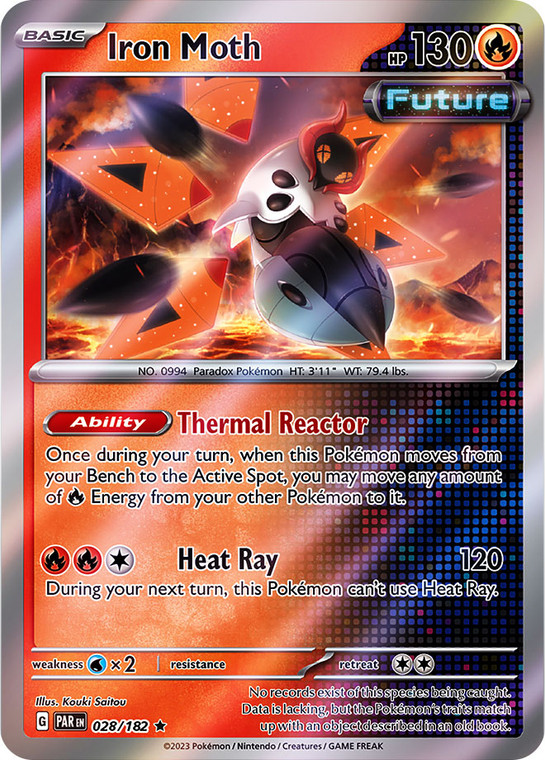 Iron Moth - PAR-028-RH - (Reverse Holo)