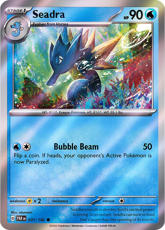 Seadra - PAR-031-RH - (Reverse Holo)