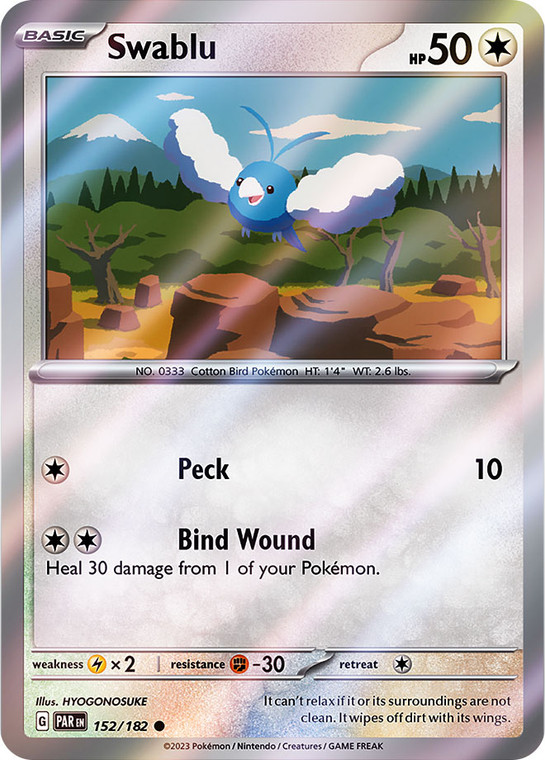 Swablu - PAR-152-RH - (Reverse Holo)