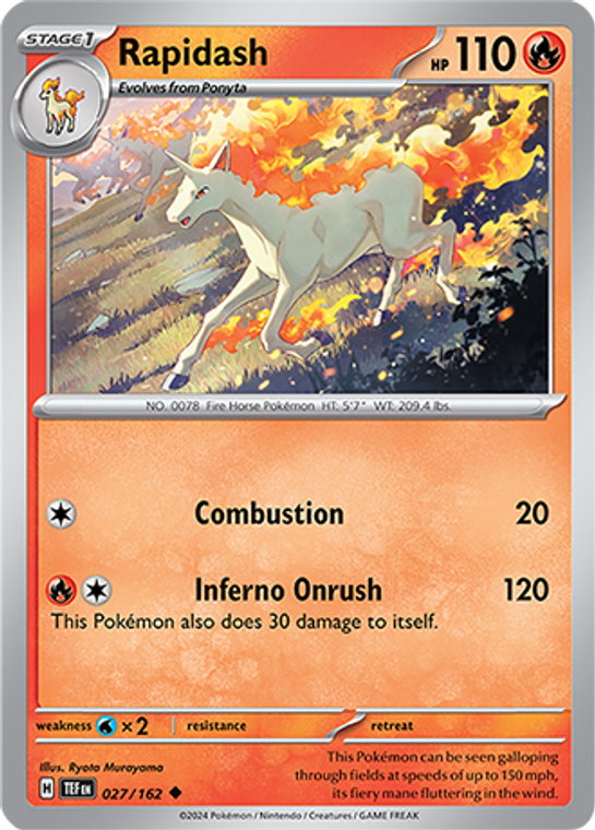 Rapidash - TEF-027