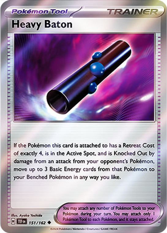 Heavy Baton - TEF-151-RH - (Reverse Holo)