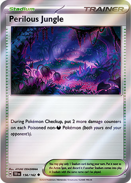 Perilous Jungle - TEF-156-RH - (Reverse Holo)
