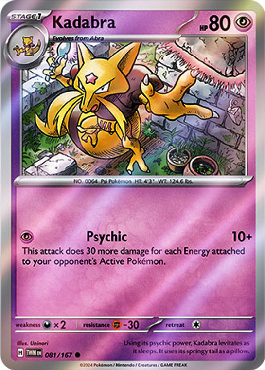 Kadabra - TWM-081-RH - (Reverse Holo)