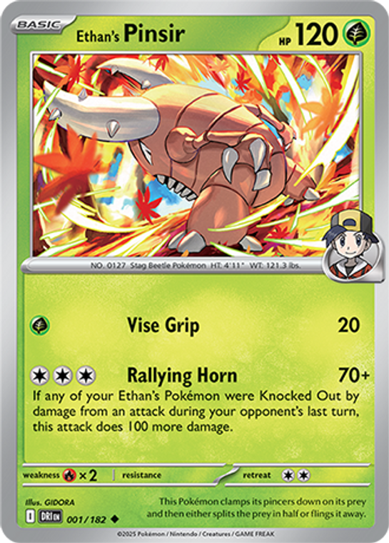 Ethan's Pinsir - DRI-001