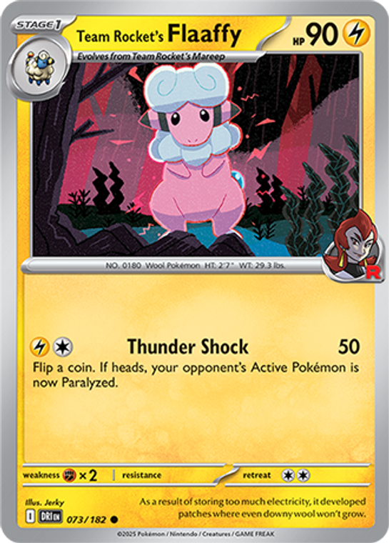 Team Rocket's Flaaffy - DRI-073