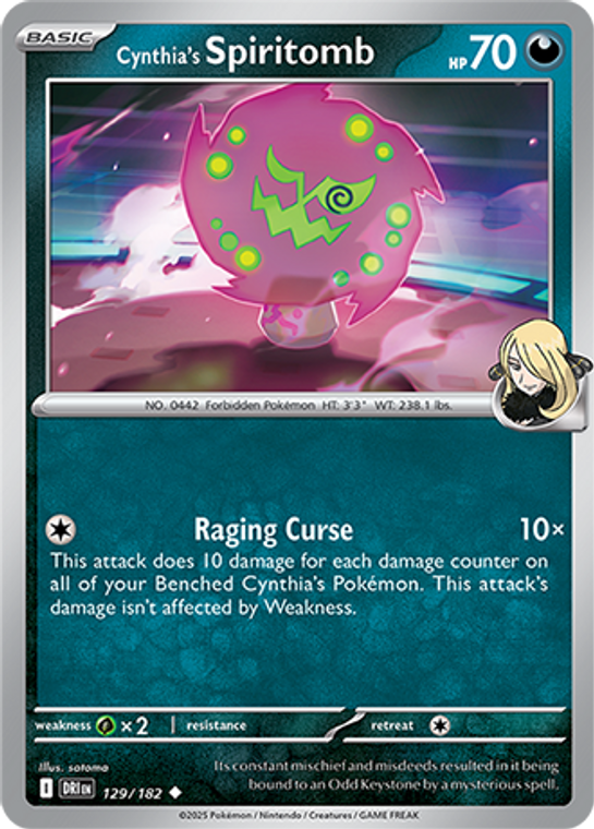 Cynthia's Spiritomb - DRI-129