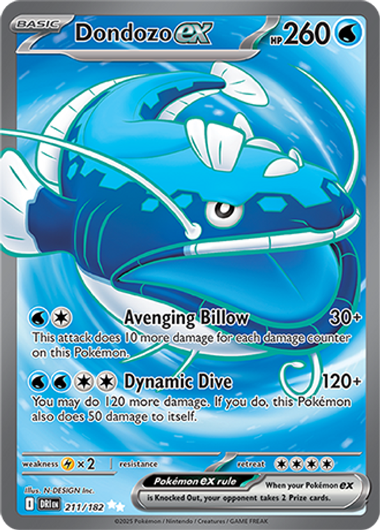 Dondozo ex - DRI-211 - (Ultra)