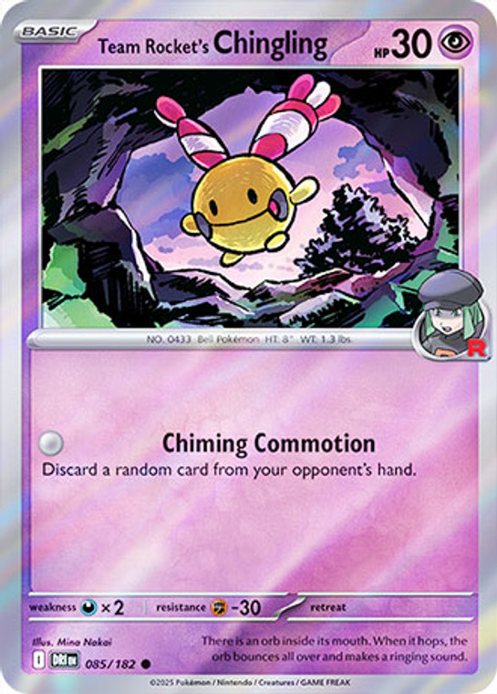 Team Rocket's Chingling - DRI-085-RH - (Reverse Holo)