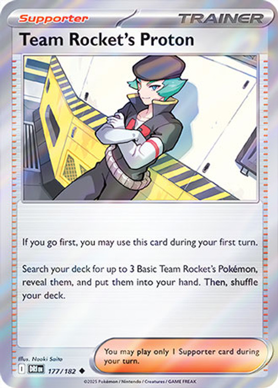 Team Rocket's Proton - DRI-177-RH - (Reverse Holo)