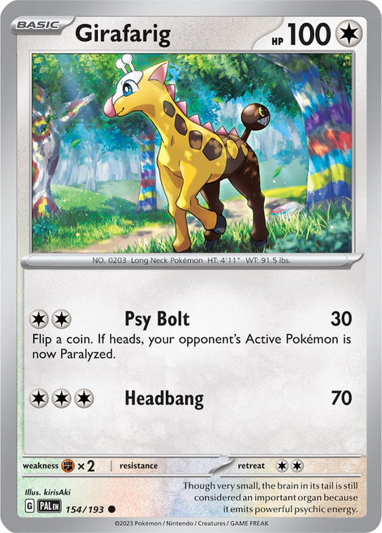 Girafarig - PAL-154