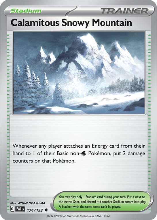 Calamitous Snowy Mountain - PAL-174