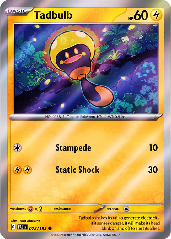 Tadbulb - PAL-078-RH - (Reverse Holo)