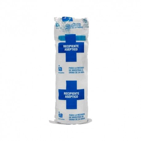 Recipiente aseptico recogida muestra orina interapothek 2 L