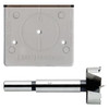 AN0192C-G 35mm 1 3/8" Hidden Hinge Installation Kit Template &amp; Drill Bit