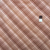 Verna Mosquera PWVM091 Pirouette Tartan Mocha Fabric By Yd