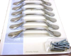 085-03-1814 3" Spoon Foot Chrome Drawer Cabinet Pull Set of 6