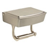 Delta Bath Toilet Paper Holder w/ Privacy Box Brushed NIckel Finish