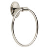 Peerless CSN46-SN Carson Bath Towel Ring Satin Nickel Finish