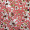 Kathy Davis Enchantment Sateen Companions Coral Cotton HOME DECOR Fabric By Yard
