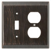 126391 Venetian Bronze Stately Single Switch / Duplex Cover Wall Plate